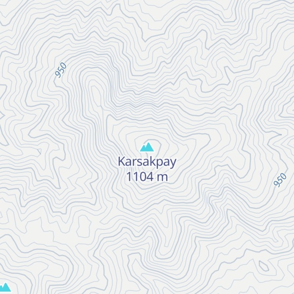 Map of Karsakpay