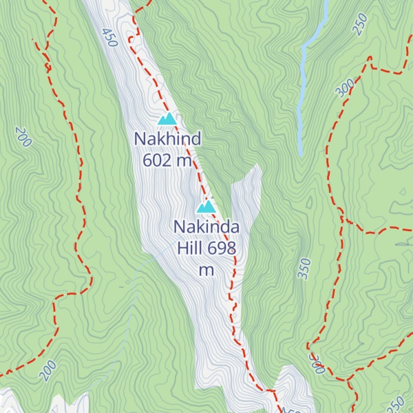 Map of Nakinda Hill
