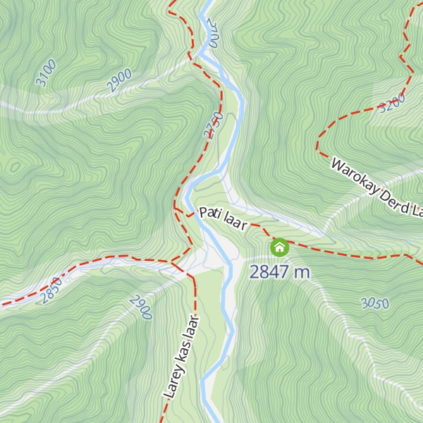 Map of Pati Hut