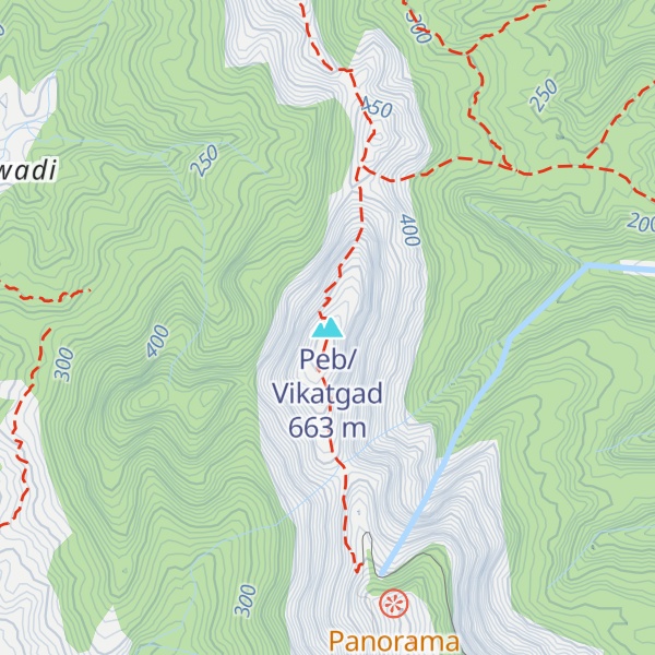 Map of Peb/Vikatgad