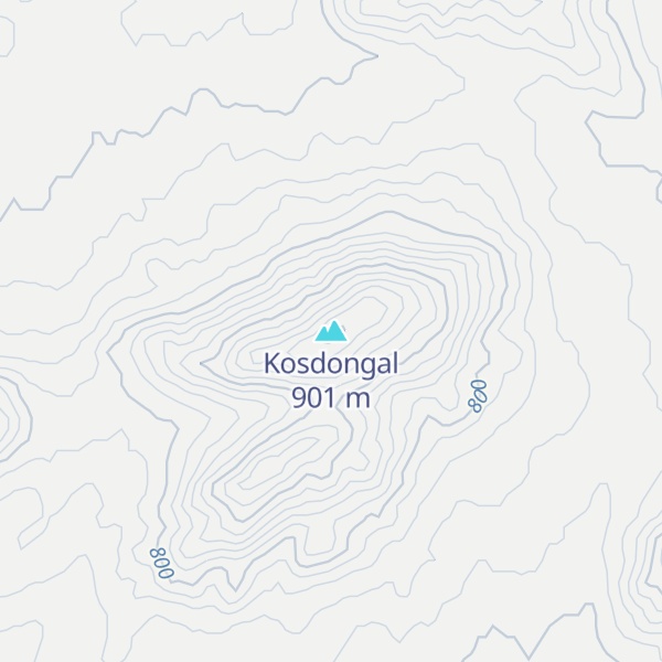 Map of Kosdongal