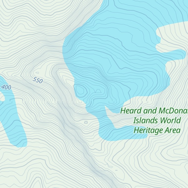 Map of Anzac Peak