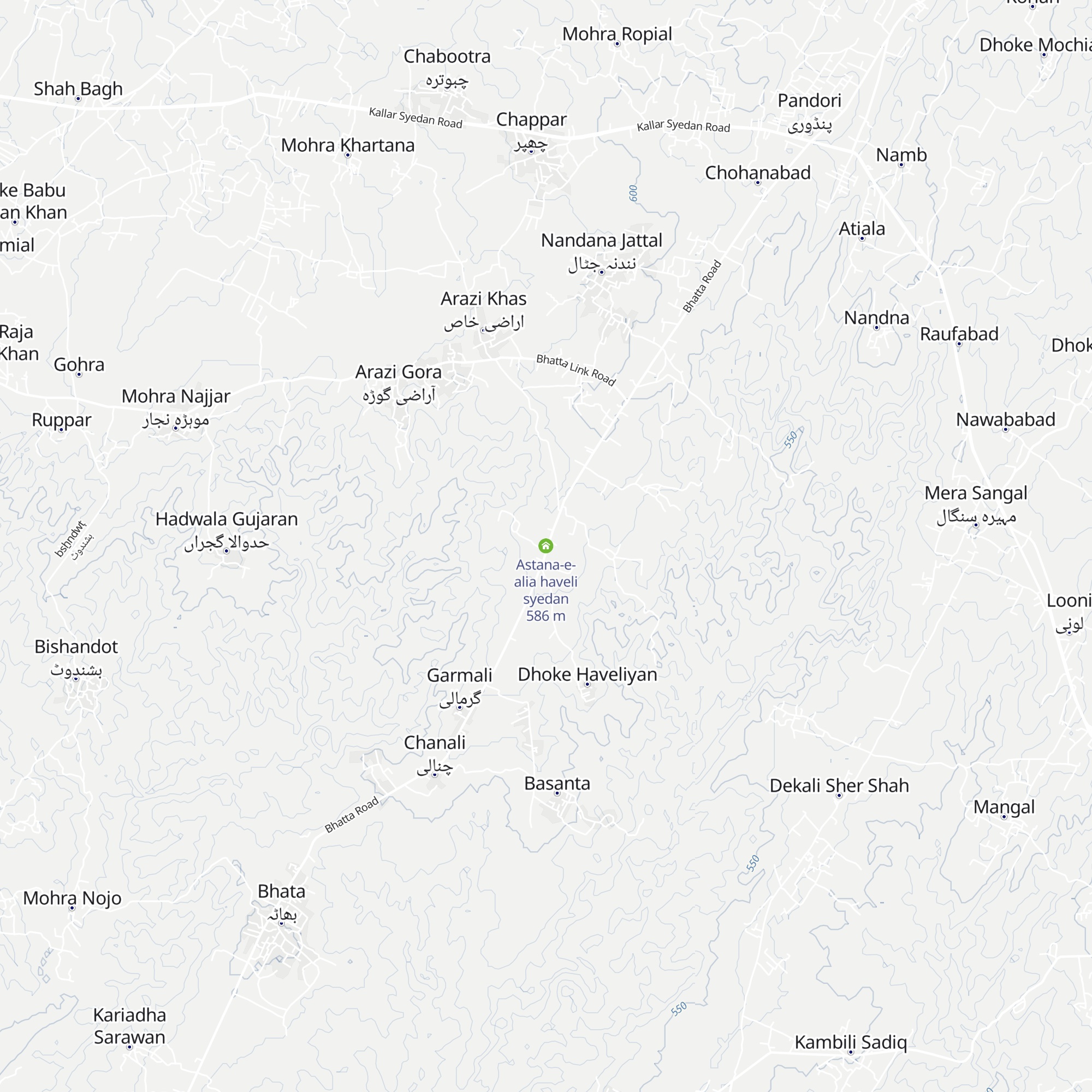 Astana-e-alia haveli syedan map
