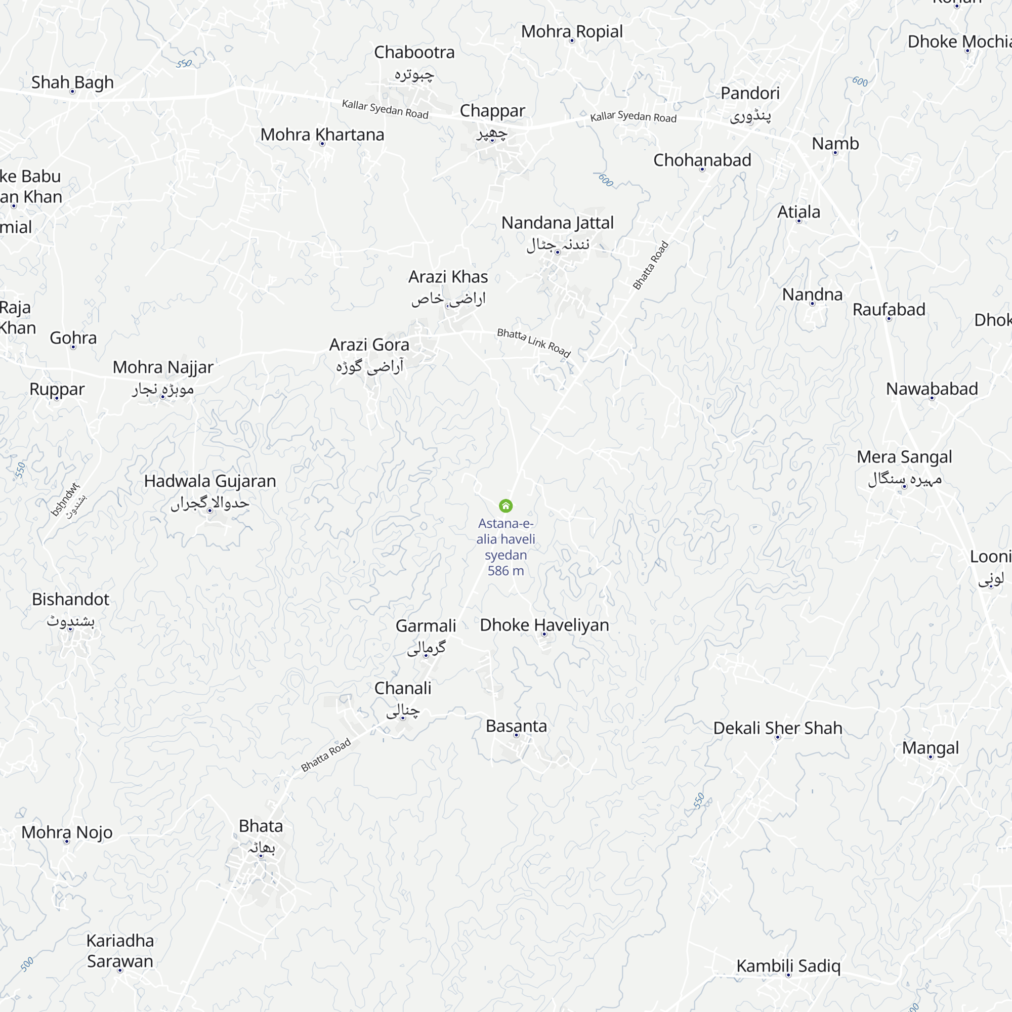 Astana-e-alia haveli syedan map