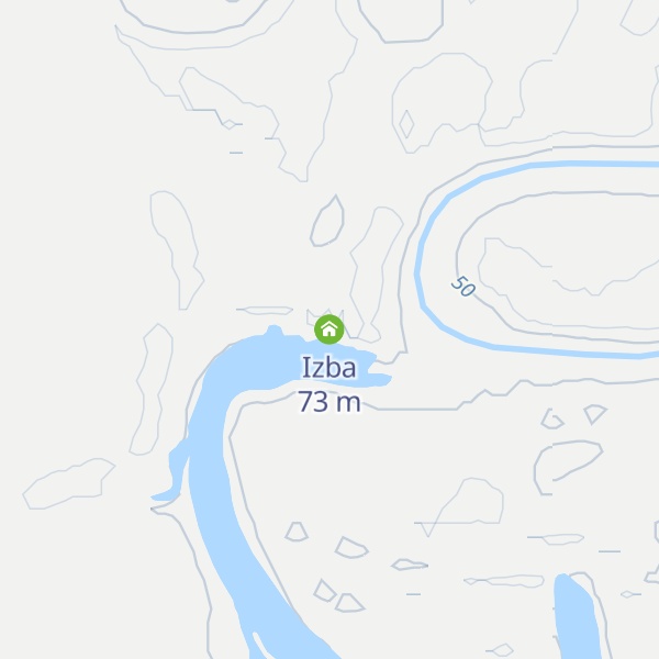 Map of Izba