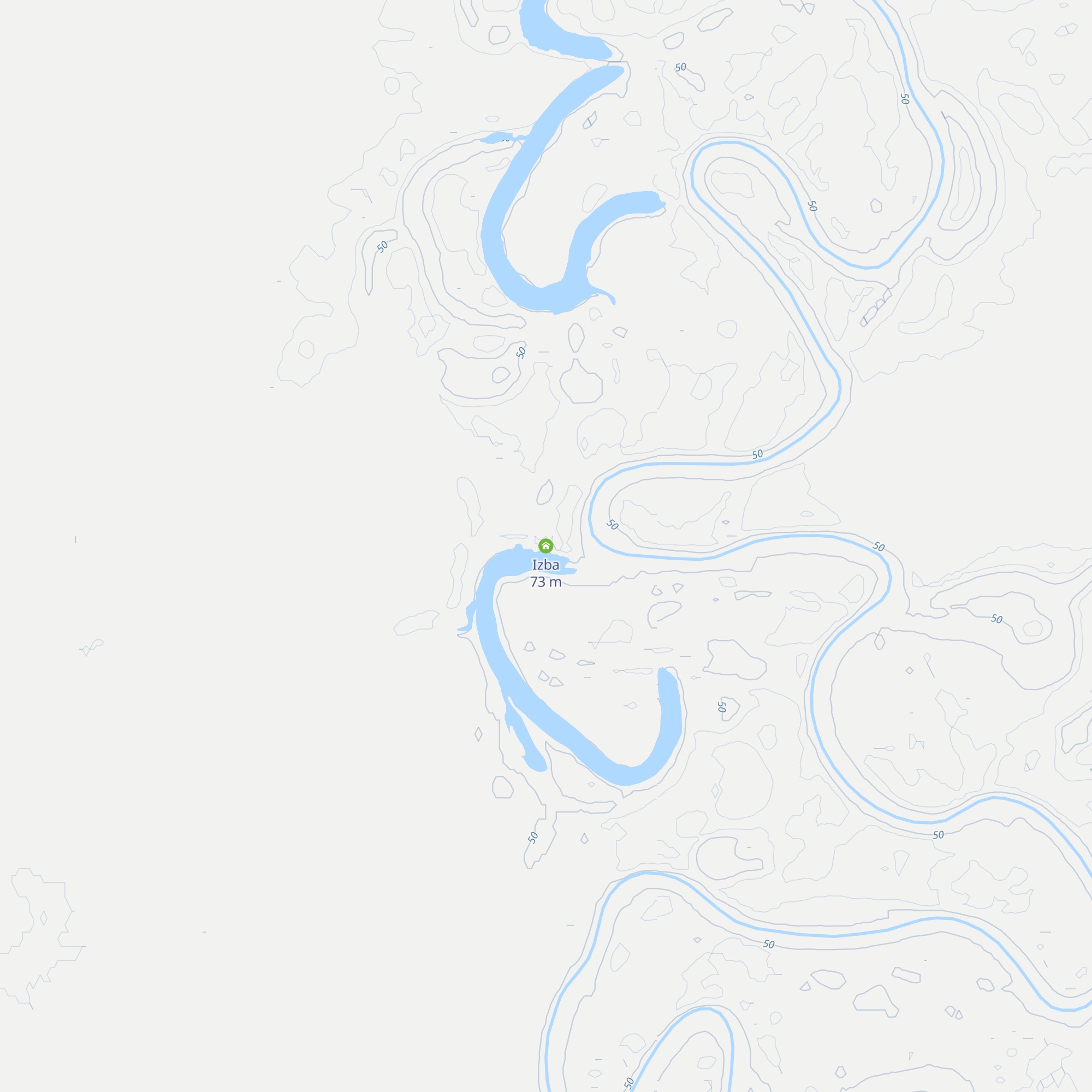 Izba map
