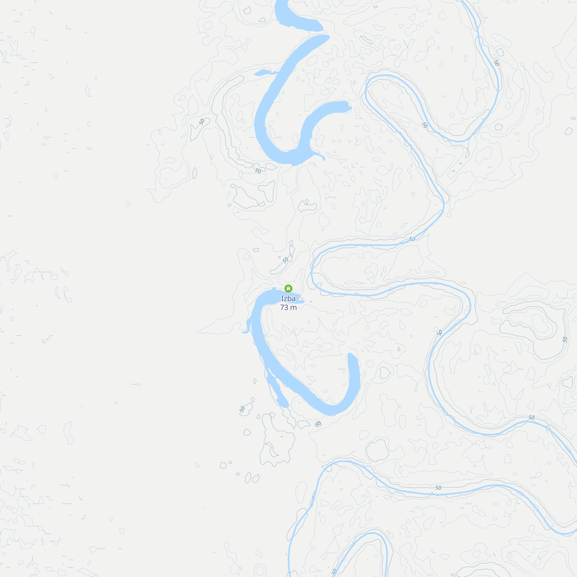 Izba map