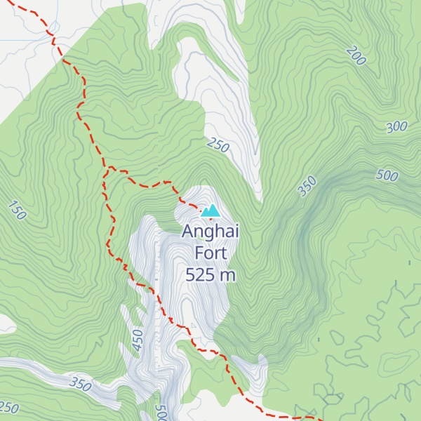 Map of Anghai Fort