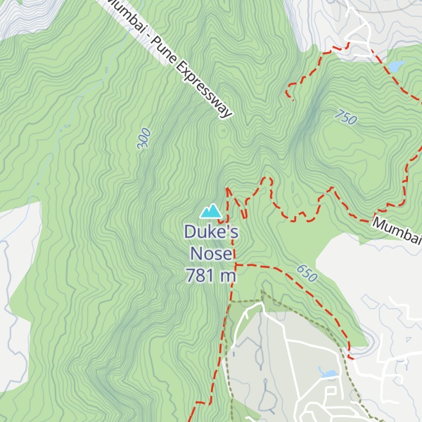 Map of Duke's Nose