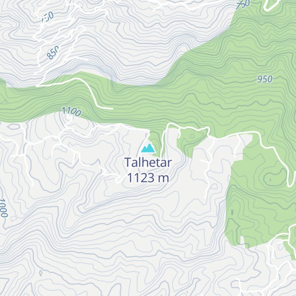 Map of Talhetar