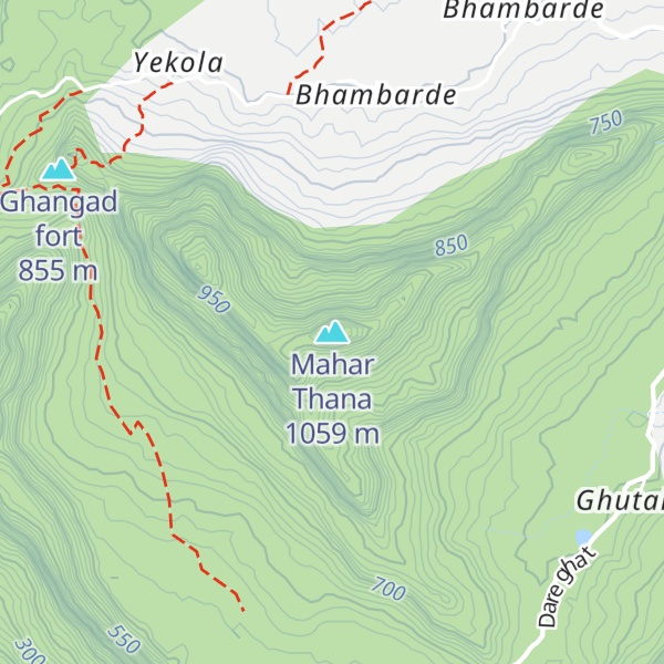 Map of Mahar Thana