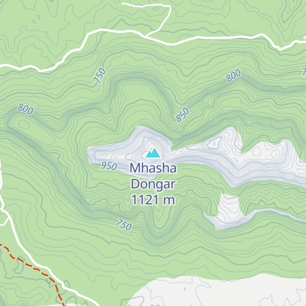 Map of Mhasha Dongar