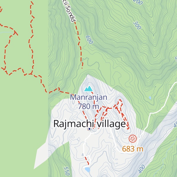 Map of Manranjan