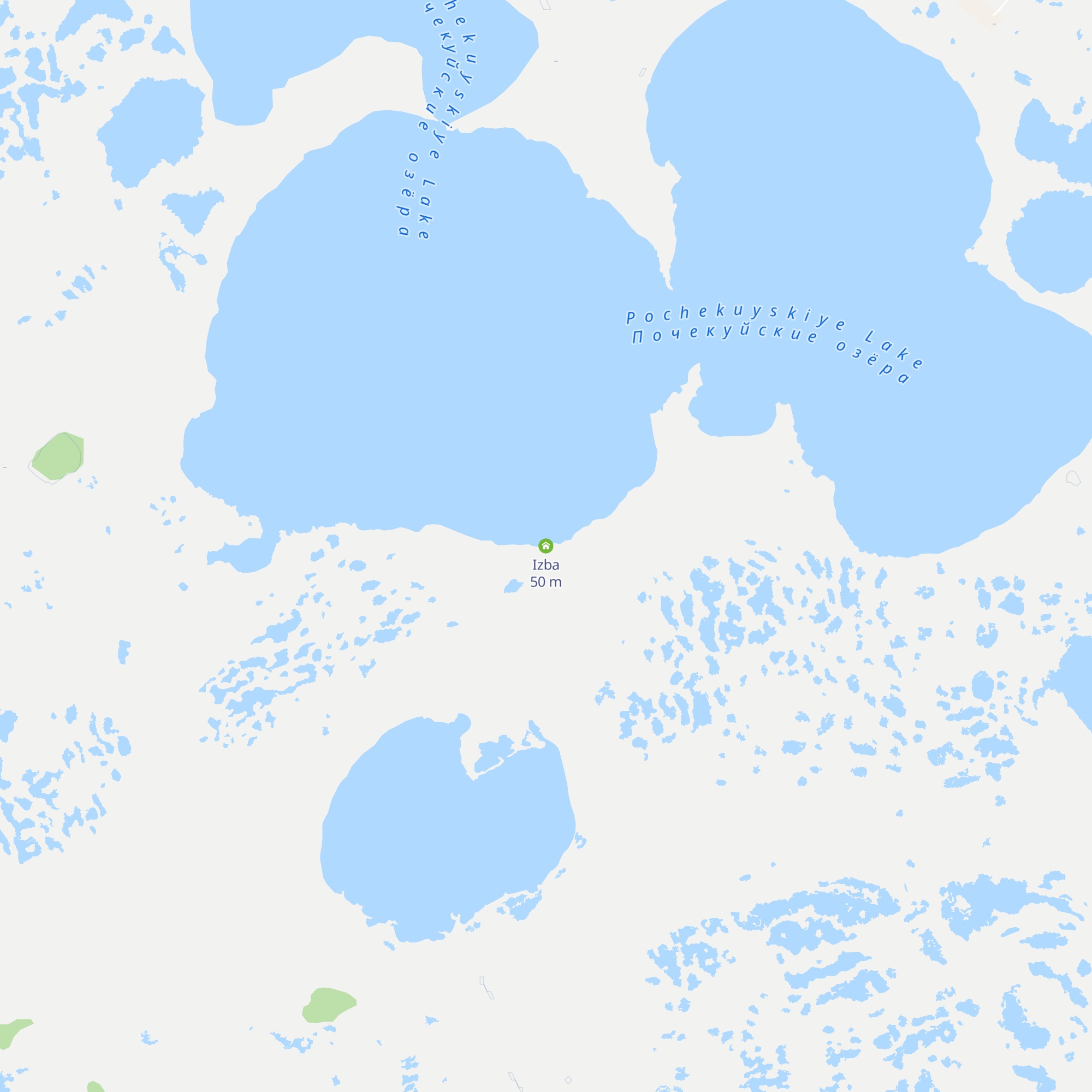 Izba map