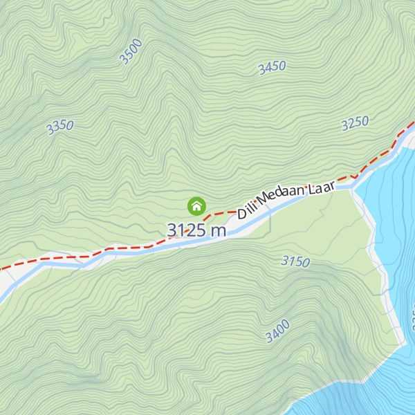 Map of Sar kas huts