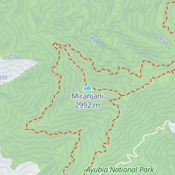 Map of Miranjani