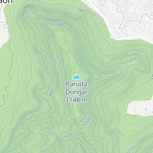 Map of Paruda Dongar
