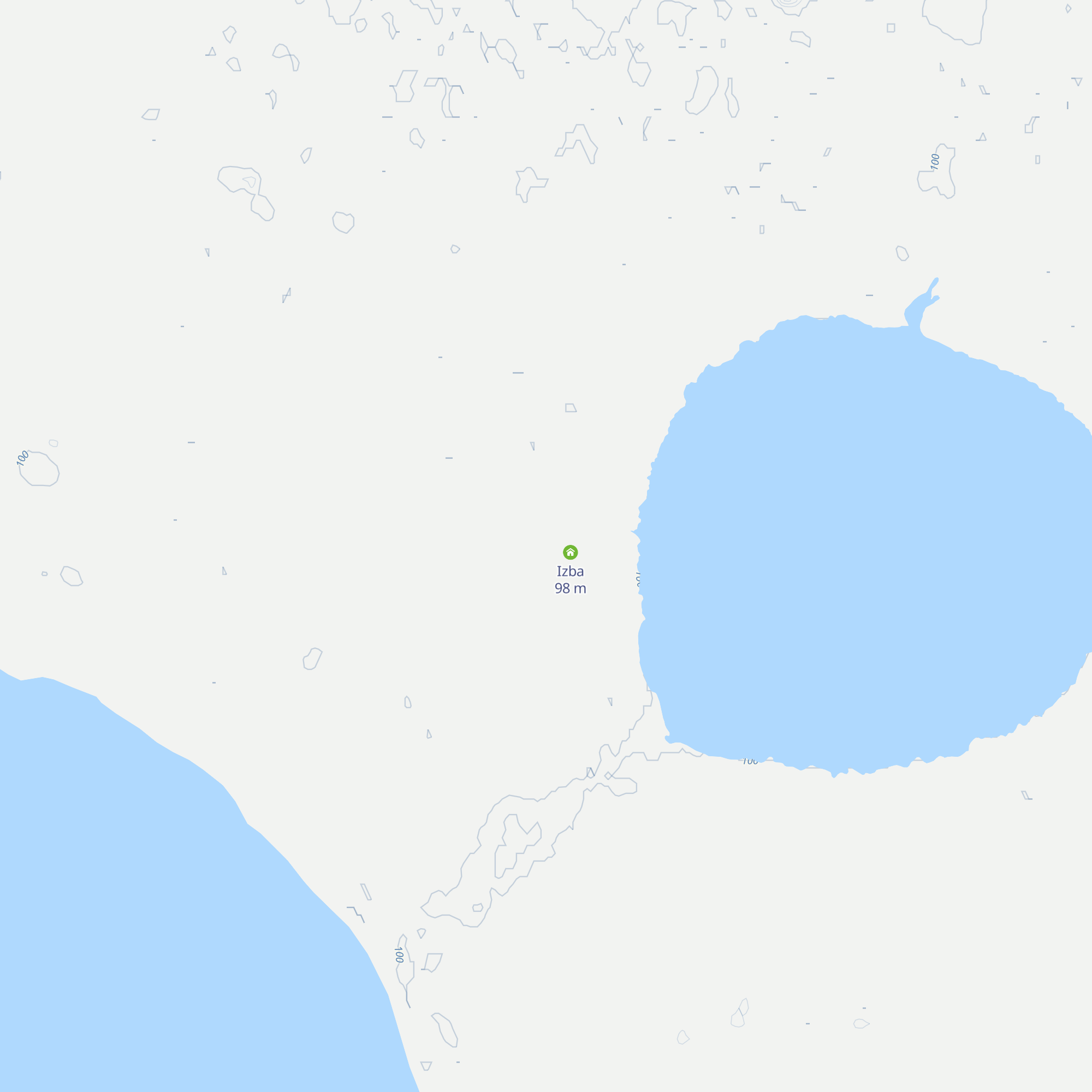 Izba map