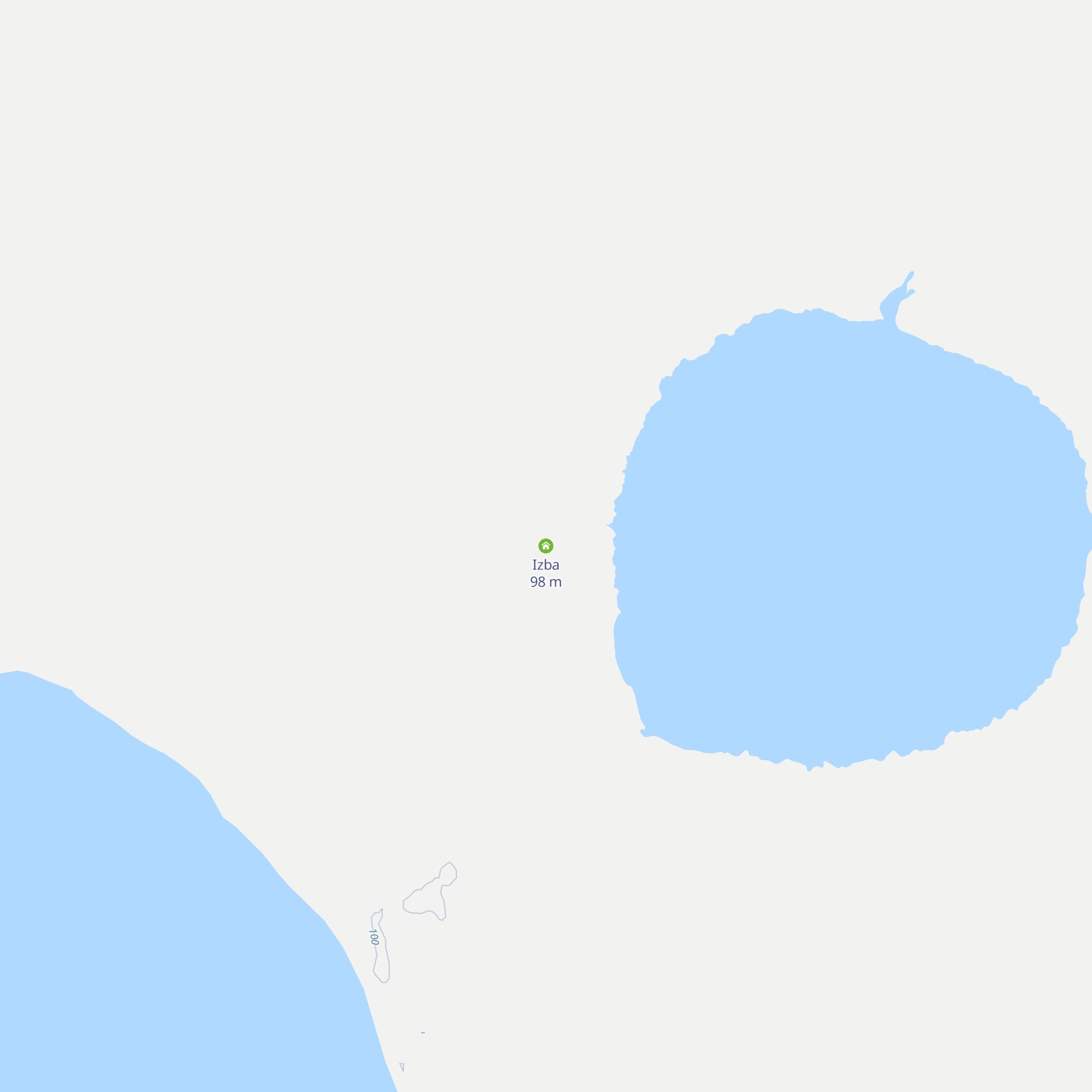 Izba map