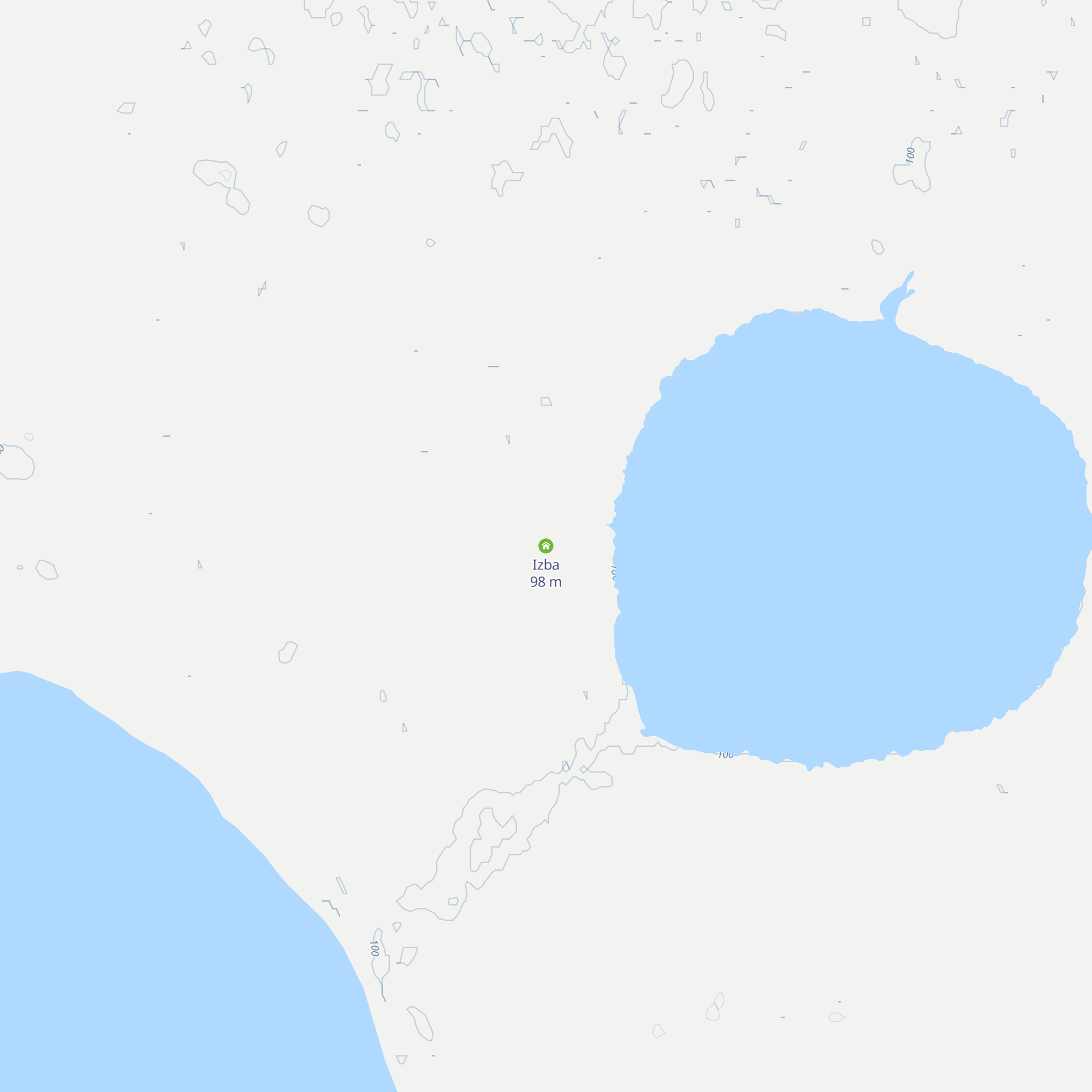 Izba map