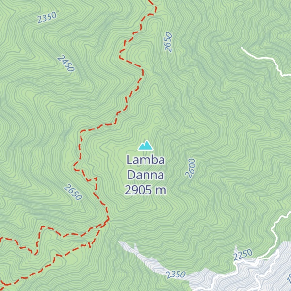 Map of Lamba Danna