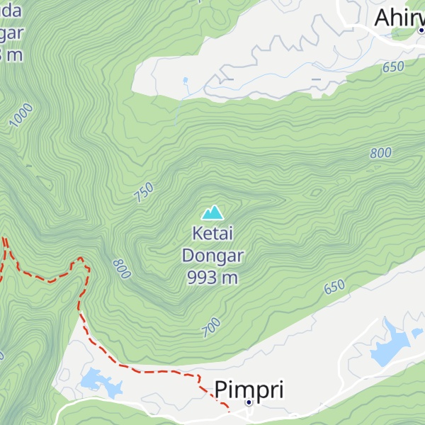 Map of Ketai Dongar