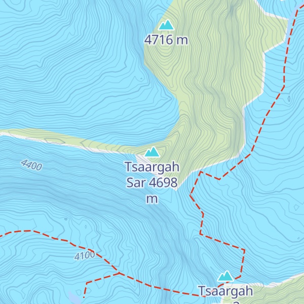 Map of Tsaargah Sar