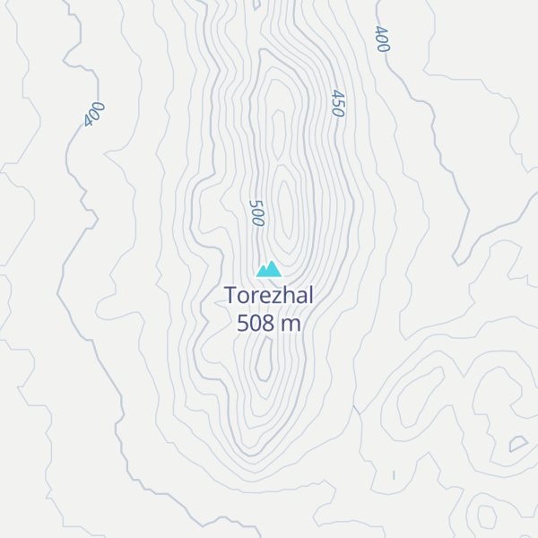Map of Torezhal