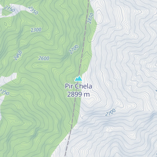Map of Pir Chela