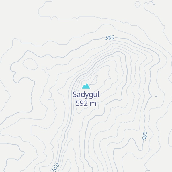 Map of Sadygul