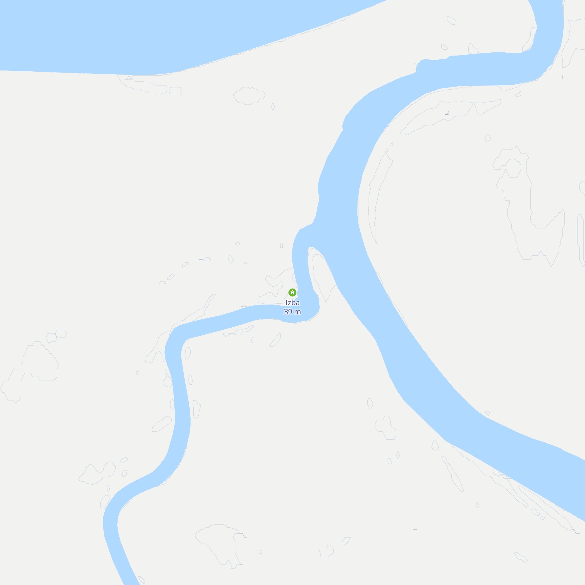 Izba map