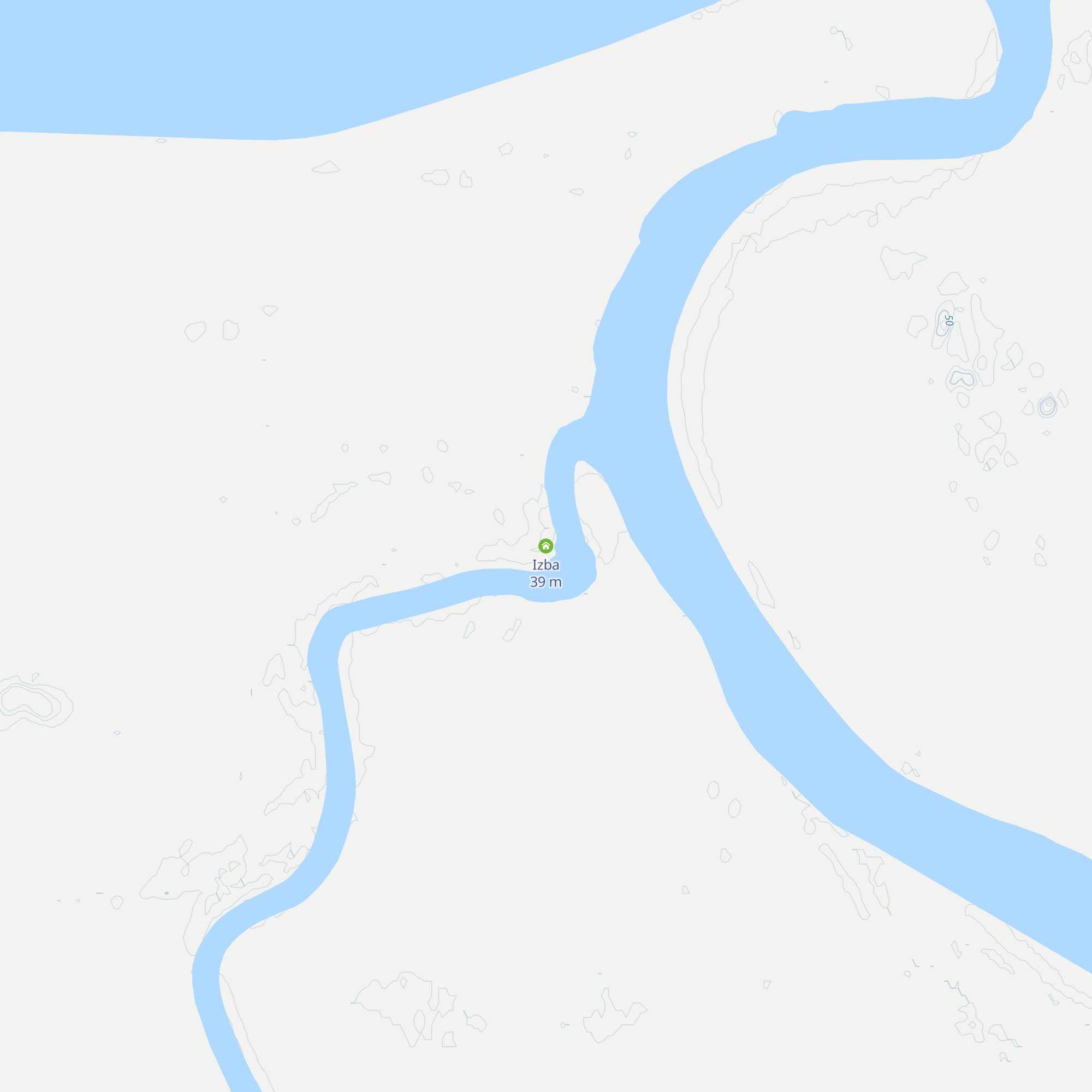 Izba map