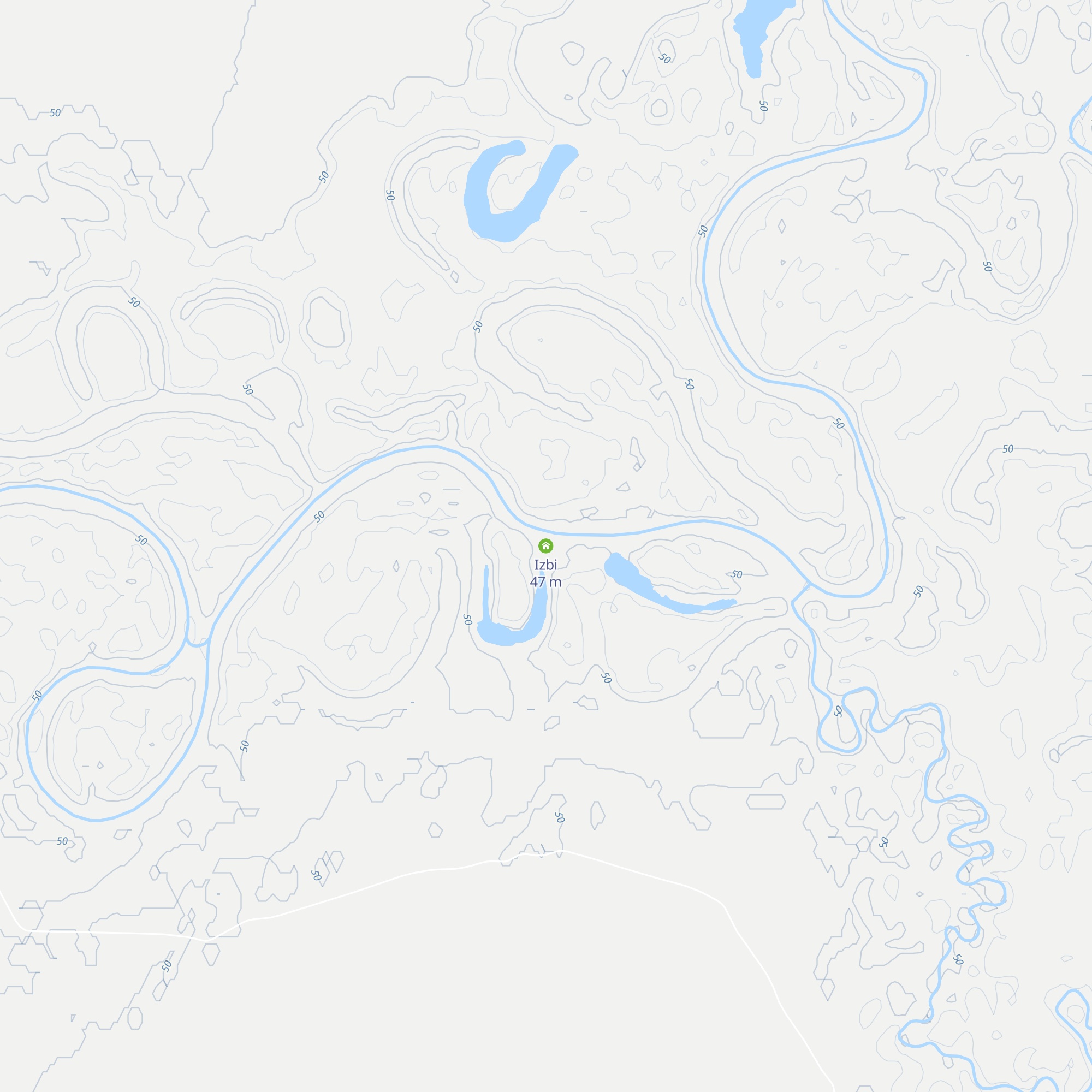 Izbi map