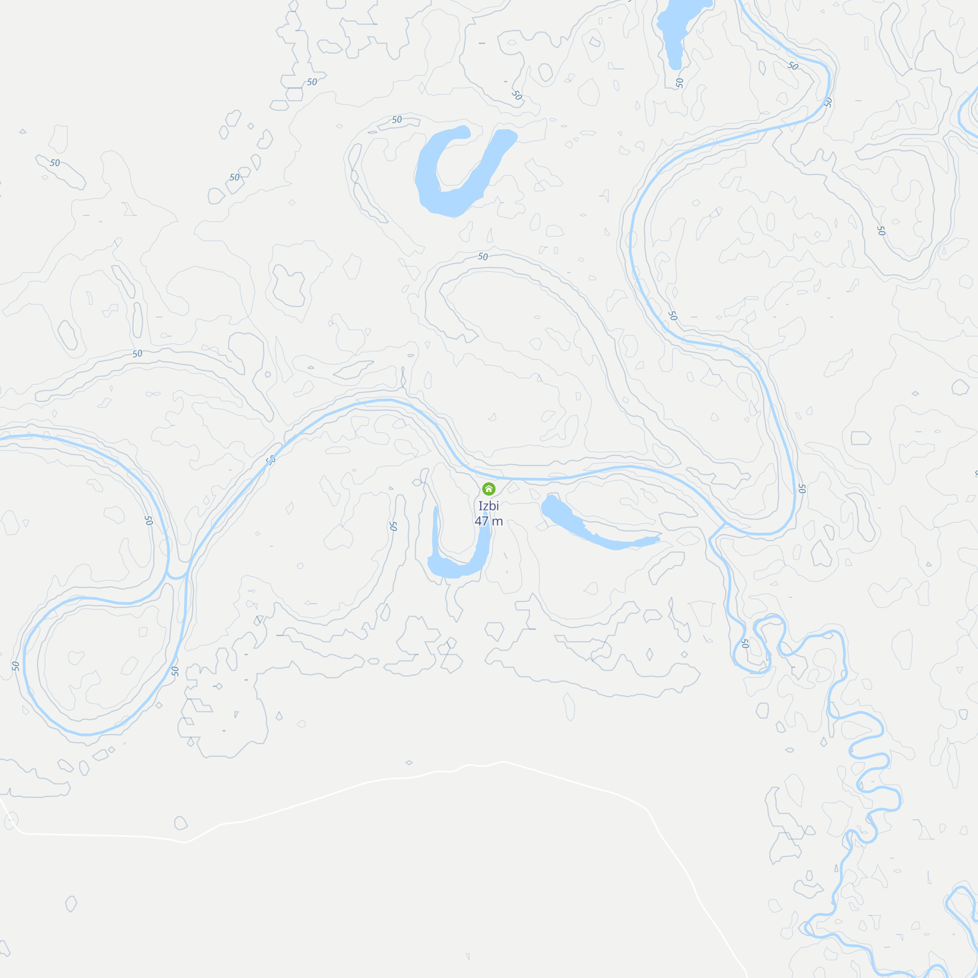 Izbi map
