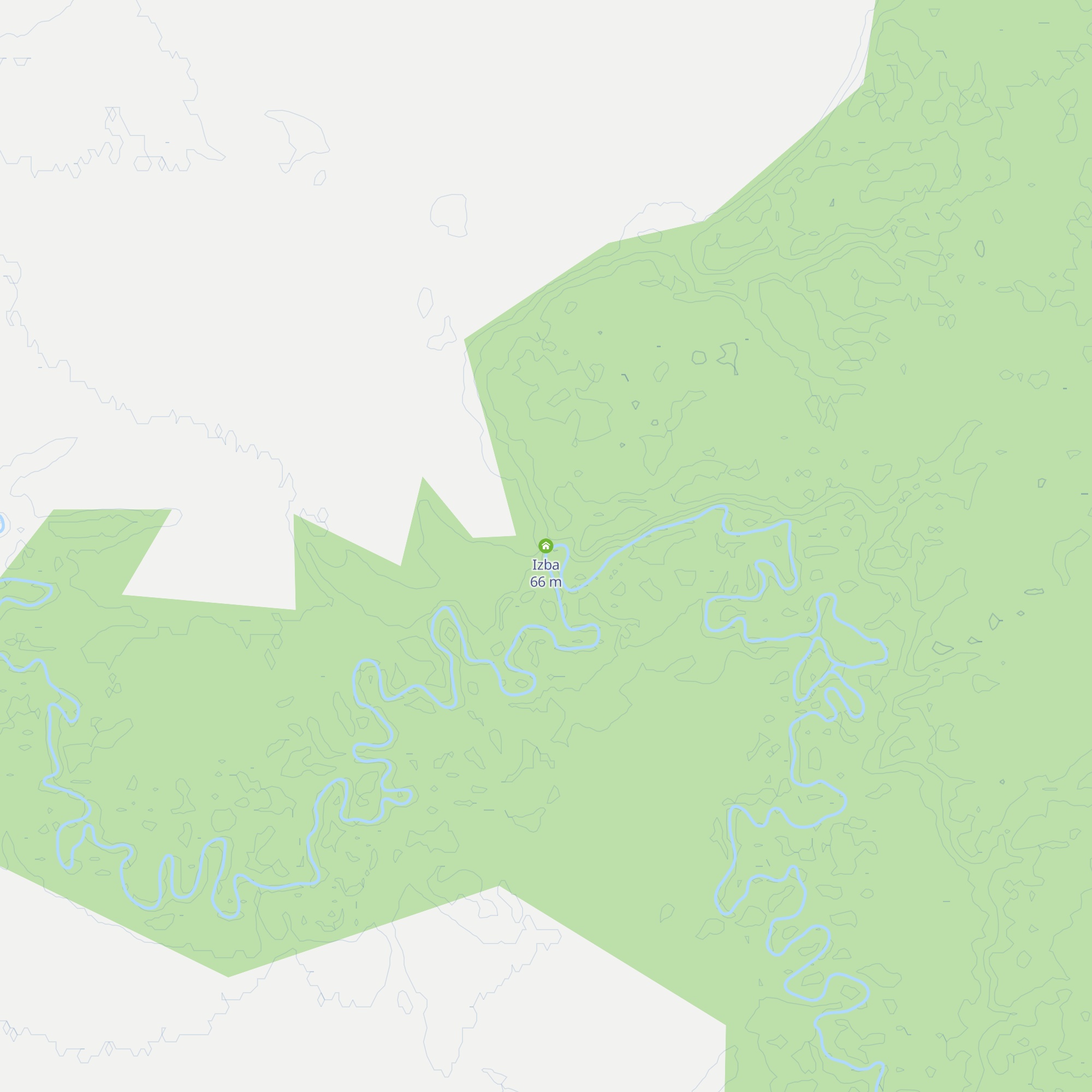 Izba map