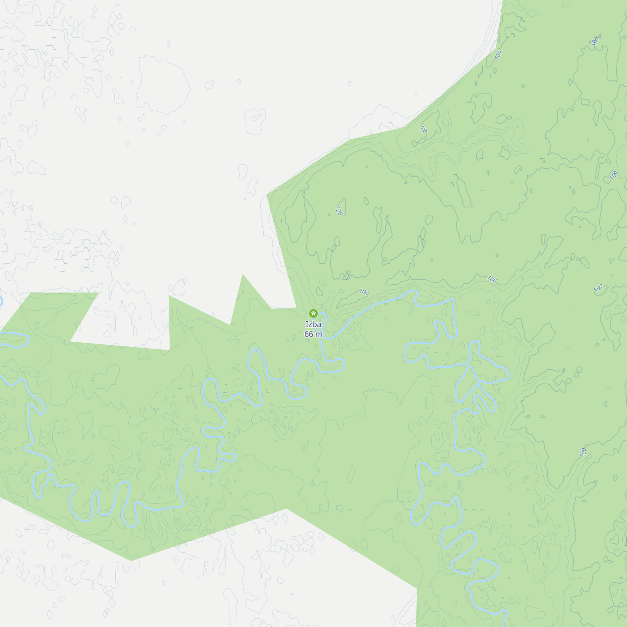 Izba map