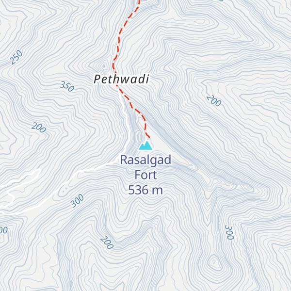 Map of Rasalgad Fort