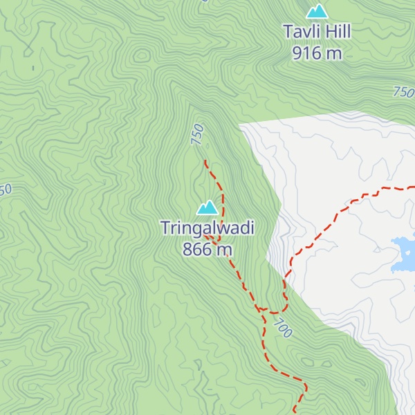 Map of Tringalwadi