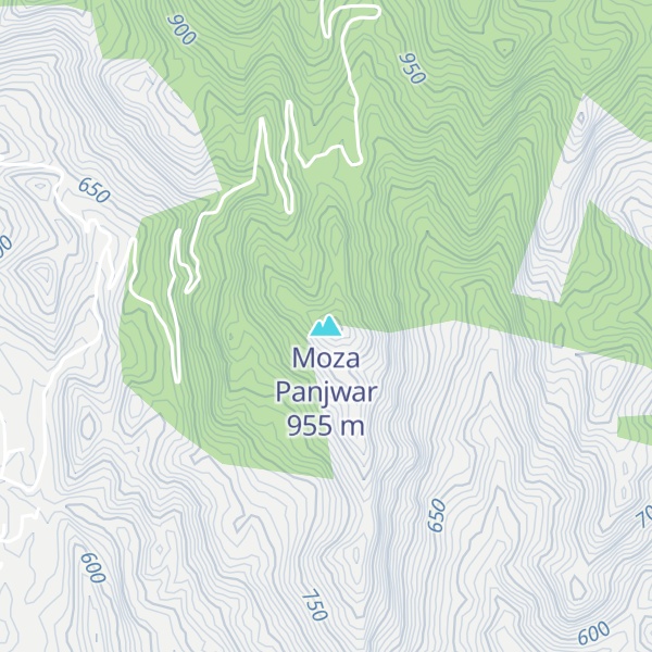 Map of Moza Panjwar