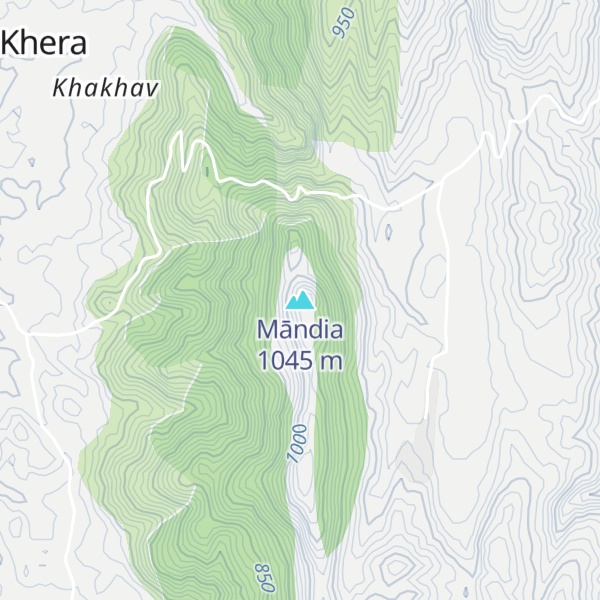Map of Māndia