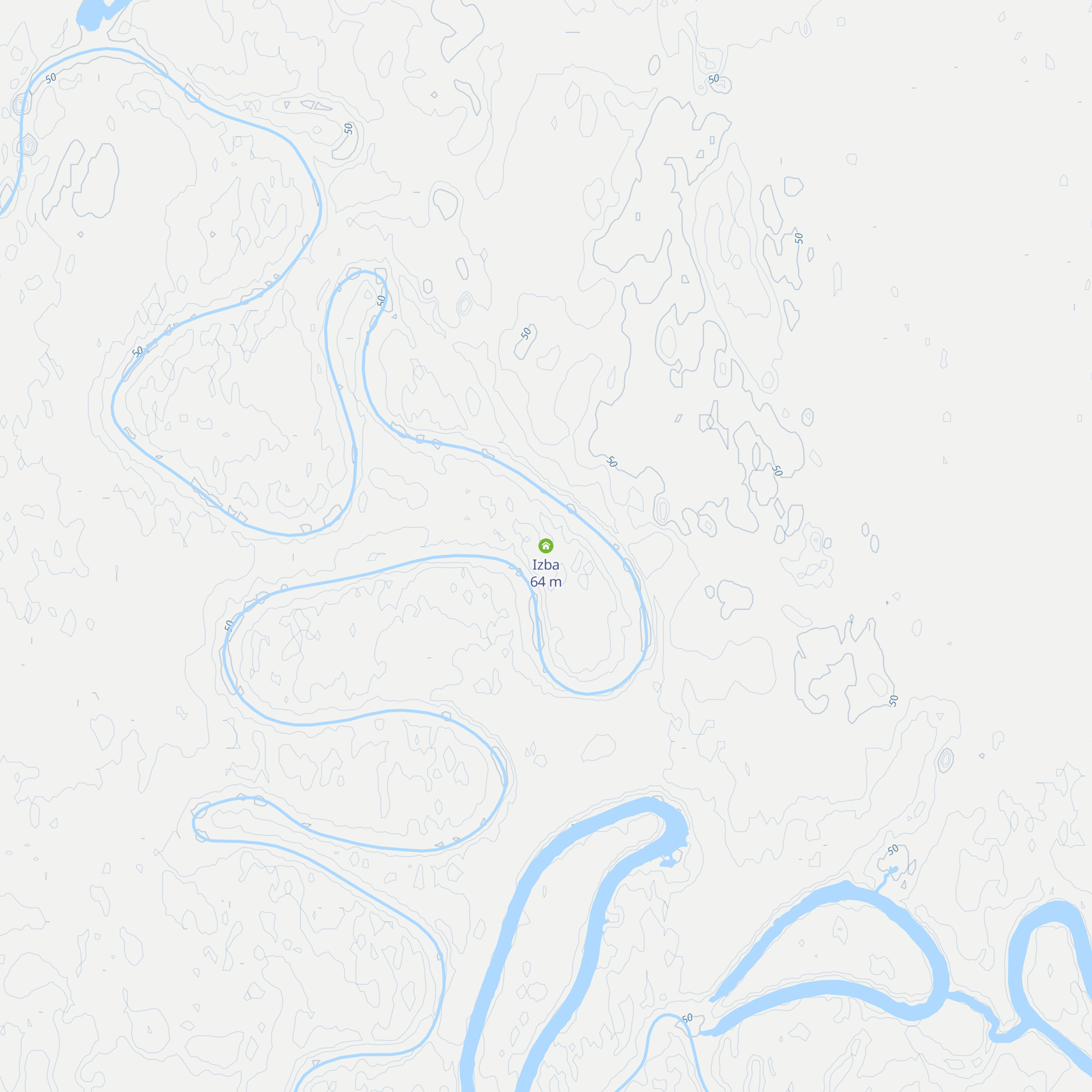 Izba map
