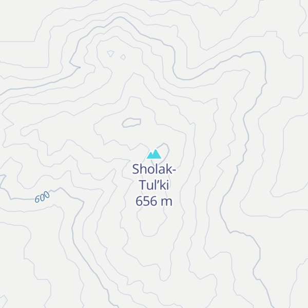 Map of Sholak-Tul’ki