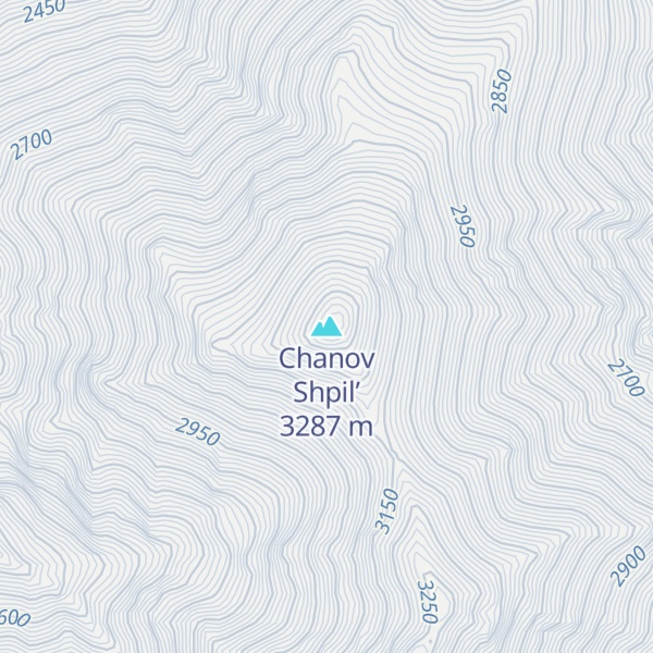 Map of Chanov Shpil’