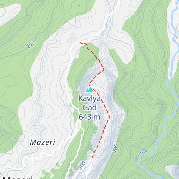 Map of Kavlya Gad