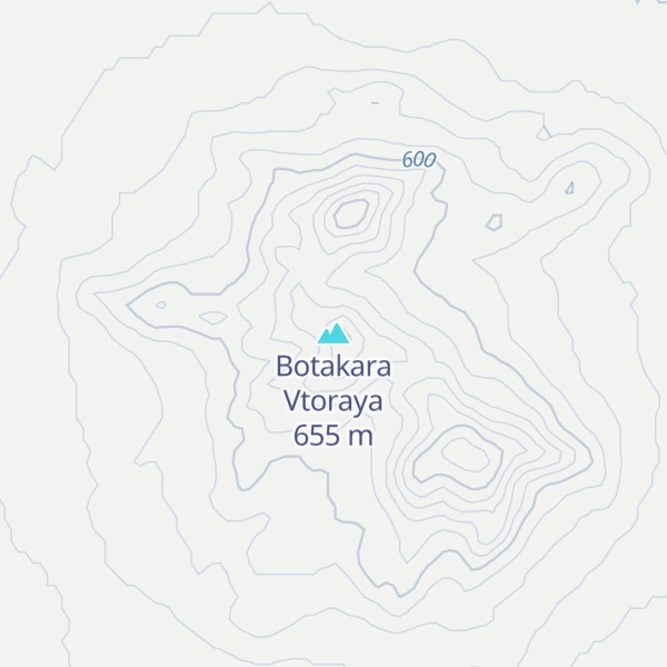 Map of Botakara Vtoraya