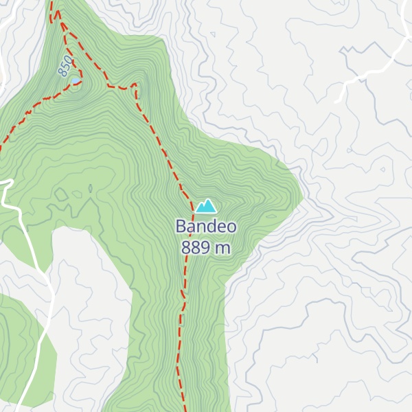 Map of Bandeo