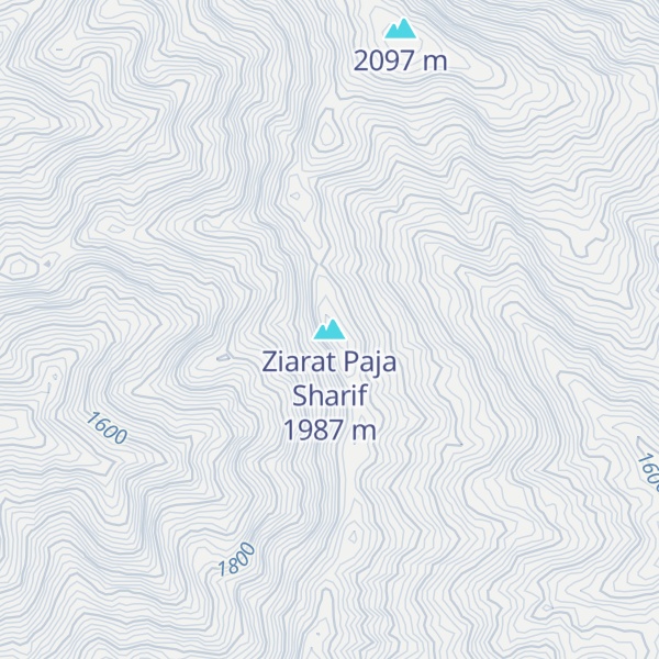 Map of Ziarat Paja Sharif