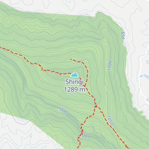 Map of Shingi