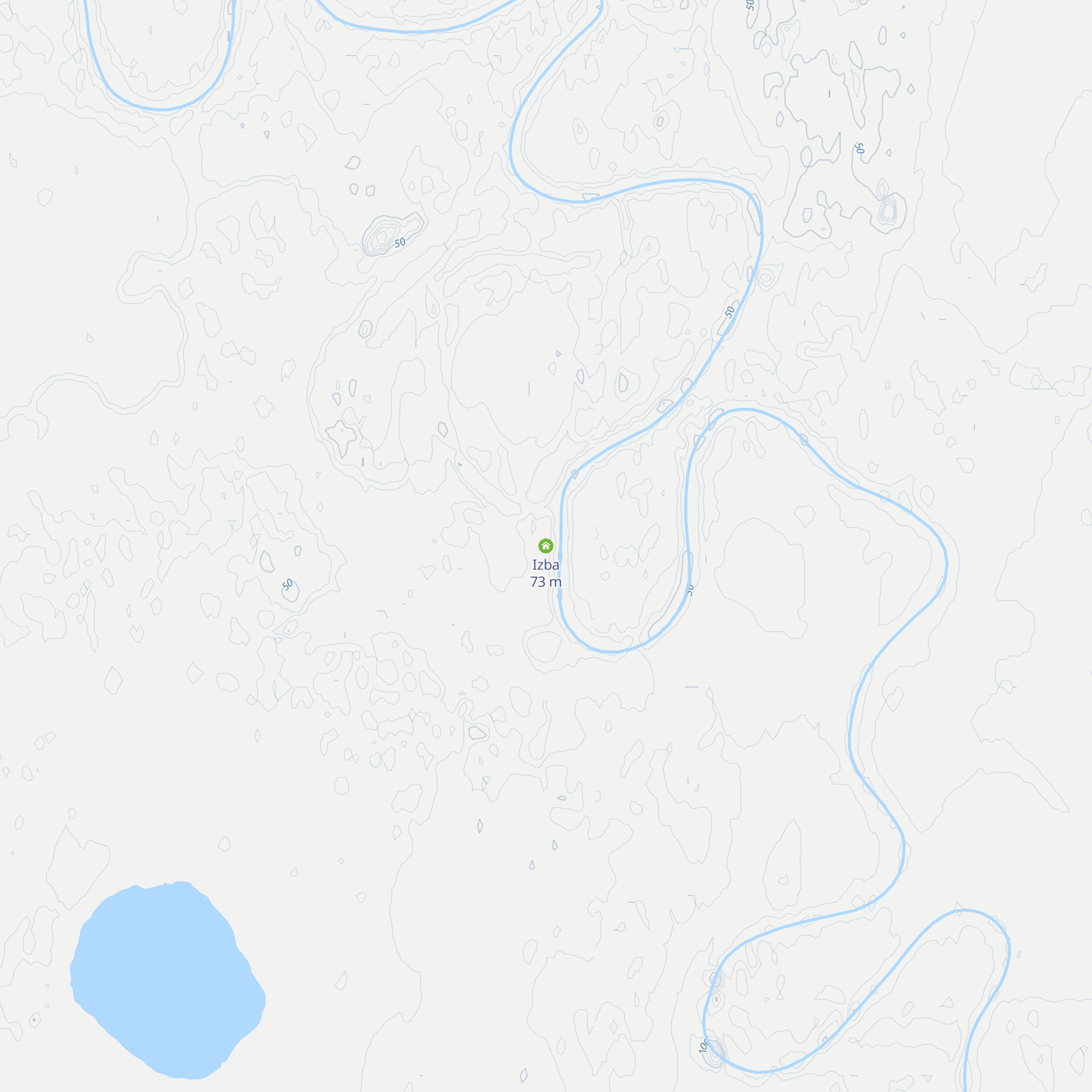 Izba map