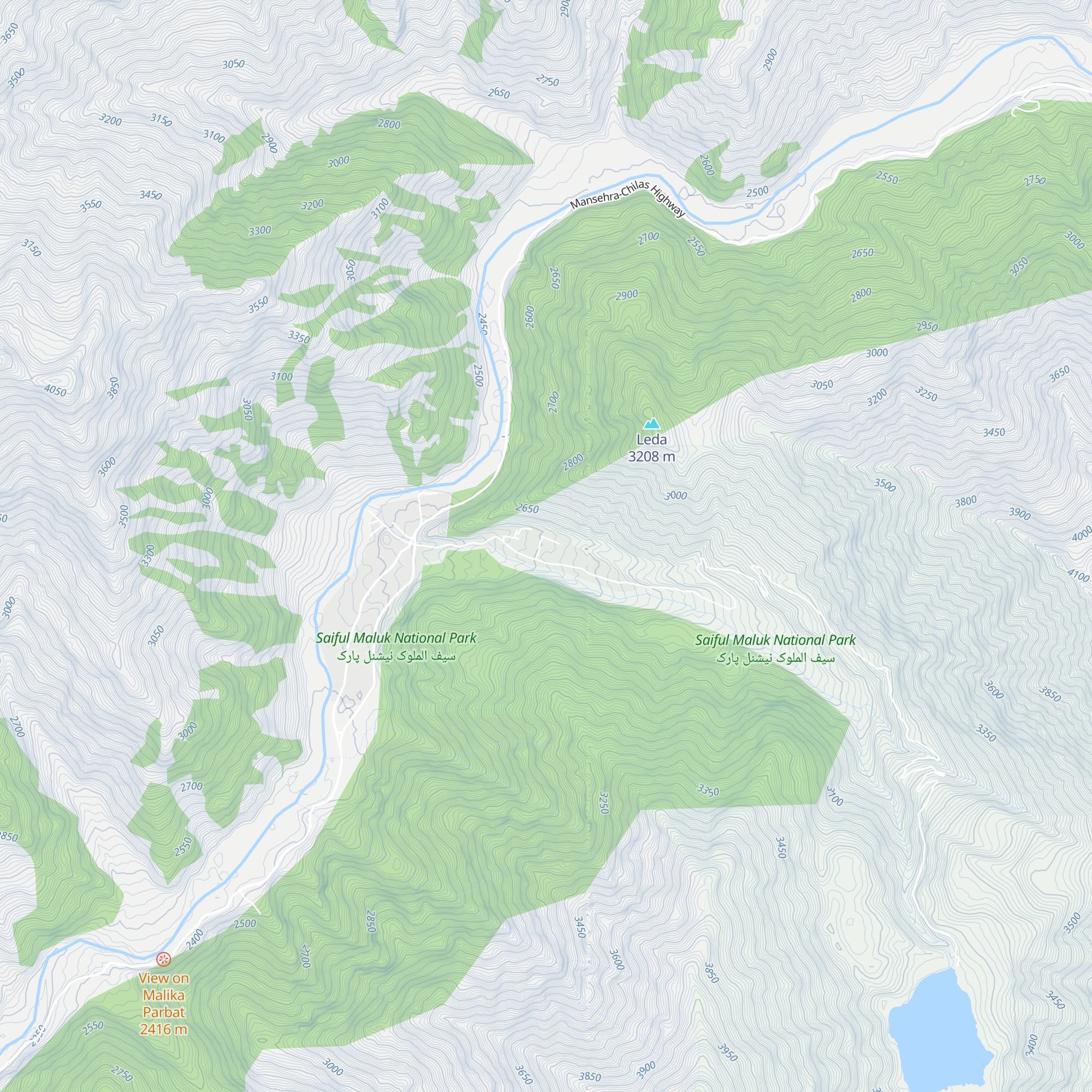 Green Oaks  map